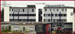 Seitenansicht des Geb�udes