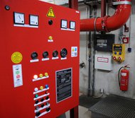 Sprinklerhauptzentrale mit BMZ (MB)