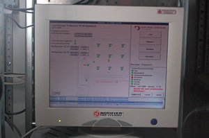 Foto: Ausschnitt der Leitstellensoftware, MB