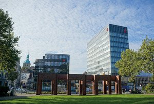 Rückansicht Sparkasse Vest