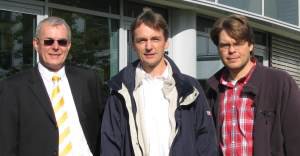 v.l.n.r.: Dieter Antwerpen, Notifier; Ralf Pardow, Gatec GmbH; Mathias Hierl, Internationales Immobilien Institut GmbH